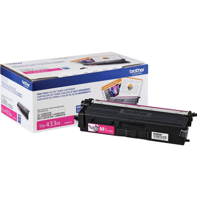 Brother TN433M Original Toner Cartridge - Magenta (BRTTN433M)