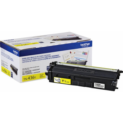 Brother TN436Y Original Toner Cartridge - Yellow (BRTTN436Y)