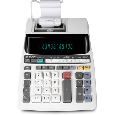 Sharp EL2201RII 2-colour Printing Calculator (SHREL2201RII)