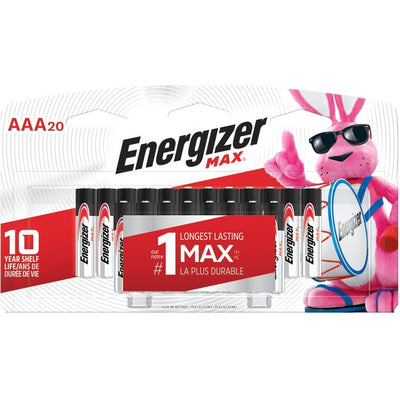 BATTERY,AAA,ENRGZR MAX,20PK (EVEE92LP-20)