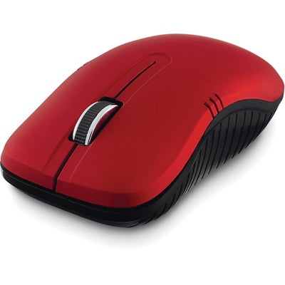 Verbatim Wireless Notebook Optical Mouse, Commuter Series - Matte Red (VER99767)