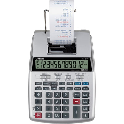 Canon P23-DHV-3 12-digit Printing Calculator (CNMP23DHV3)