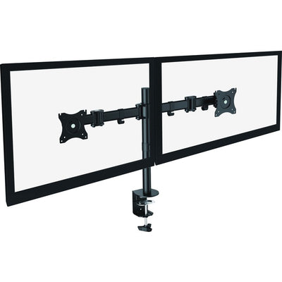MONITOR ARM, DOUBLE, BLACK (LLR99987)