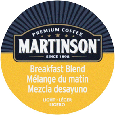 Martinson K-Cup Breakfast Blend Light Roast Coffee (MRPKMARBRE24)