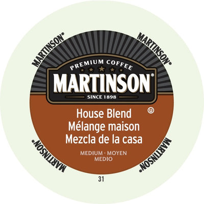 Martinson K-Cup House Blend Medium Roast Coffee (MRPKMARHOU24)