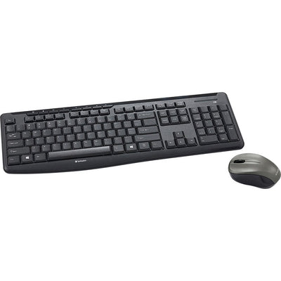 Verbatim Silent Wireless Mouse and Keyboard - Black (VER99779)