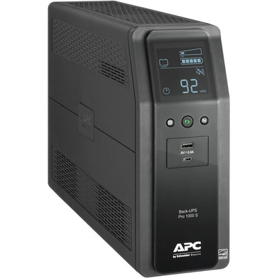 APC by Schneider Electric Back-UPS Pro BR1000MS 1.0KVA Tower UPS (APWBR1000MS)
