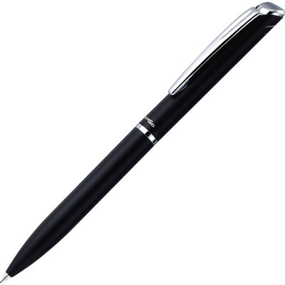 EnerGel Retractable Liquid Gel Pen, (0.7mm) Black Metal Body, Black Ink, Gift Case (PENBL2007AAE1)