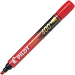 Pilot 400 Chisel Tip Permanent Markers (PILSCA400-RD)