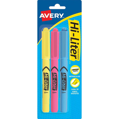 Avery&reg; Hi - Liter Desk Style Highlighters (AVE24091)