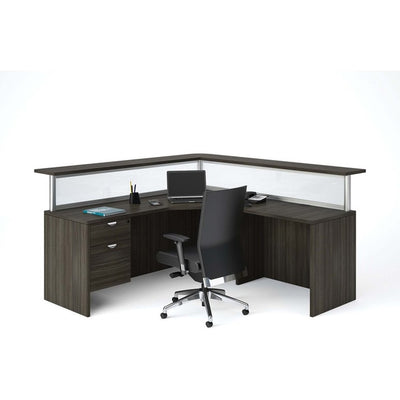 Heartwood Innovations Grey Dusk Laminate Desking (HTWINV2436023)