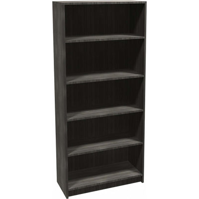 Heartwood Innovations Grey Dusk 5-shelf Bookcase (HTWINV7232007)