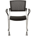 MESA TRAINING CHAIR W/BLK BACK (HTWMESBL)