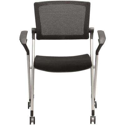 MESA TRAINING CHAIR W/BLK BACK (HTWMESBL)