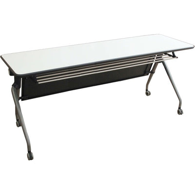 TRAINING TABLE W/BASE 72"W*WHT (HTWTU98B72WH)