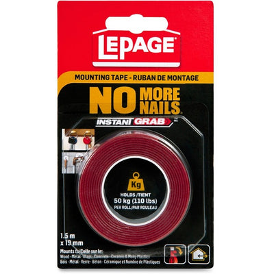 LePage No More Nails Mounting Tape (LEP2125574)