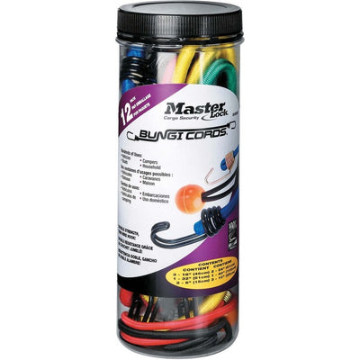 BUNGEE CORD AST SIZE/COL*12/PK (MLK3025AT)