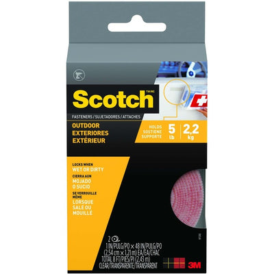 FASTENER OUTDOOR CLEAR 1SET (MMMRF5740)