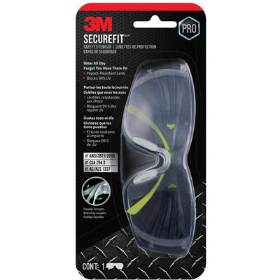 3M SecureFit Safety Eyewear (MMMSF400CWV6P)