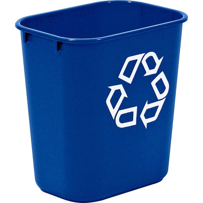 Rubbermaid Commercial Blue Deskside Recycling Container (RUB295573BLUE)