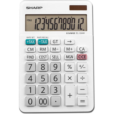 Sharp 12-Digit Desktop Calculator (SHREL334WB)