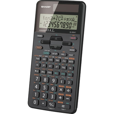 Sharp EL-520XTBBK Scientific Calculator (SHREL520XTBBK)