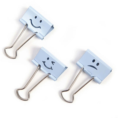 BINDR CLIP AST EMOJI 19mm BLUE (VCTRPC1350)