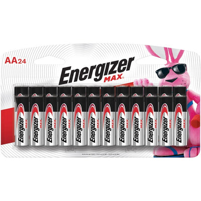 Energizer MAX Alkaline AA Batteries (EVEE91BP-24)