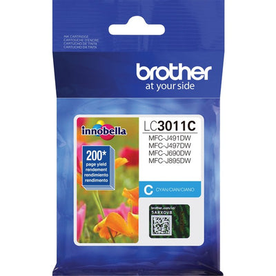 Brother LC3011CS Original Ink Cartridge - Single Pack - Cyan (BRTLC3011CS)