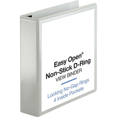 Business Source Locking D-Ring View Binder (BSN26959)