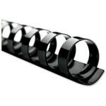 GBC CombBind 19-ring Binding Spines - 1/4" Diameter (GBC00953)