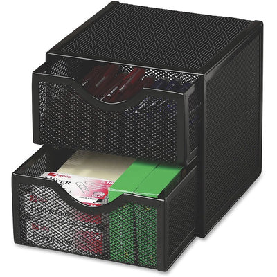 MESH CUBE WITH DRAWERS  *BLACK (ROLFG9E5600BK)