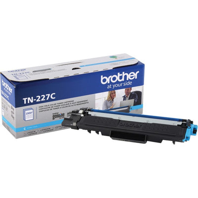 Brother TN-227C Original Toner Cartridge - Cyan (BRTTN227C)