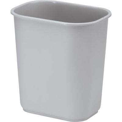 Rubbermaid Commercial Wastebasket Small 13 QT Gray (RUB252098)