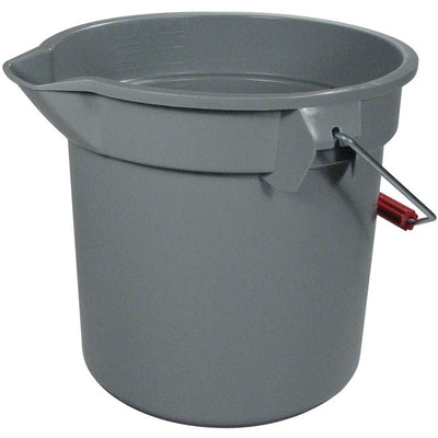BUCKET PLAST.ROUND 13L GREY (RUB294520)
