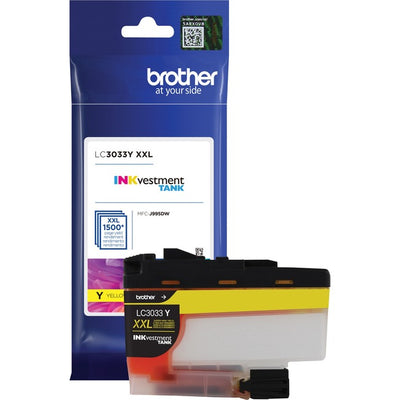 Brother INKvestment LC3033YS Ink Cartridge - Yellow (BRTLC3033YS)