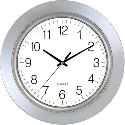 Timekeeper 13" Wall Clock, Chrome Bezel (AOP6450)