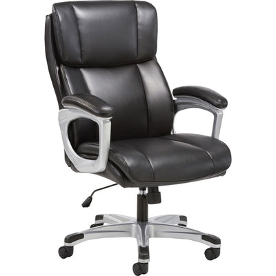 EXEC CHAIR BOND LTHR PLUSH BLK (BSXVST315)