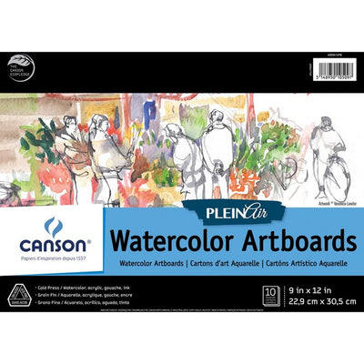Canson Plein Air Montval Watercolor Art Board Pad (DIX400061698)