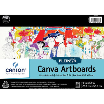 Canson Plein Air Canva Art Board Pad (DIX400061737)