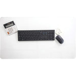 Desktex&reg; Crystal Clear Vinyl Rectangular Desk Pads - 19" x 24" (FLRFPDE1924CV)