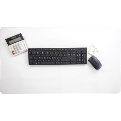 Desktex&reg; Crystal Clear Vinyl Rectangular Desk Pads - 19" x 24" (FLRFPDE1924CV)