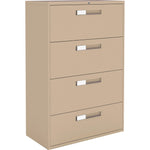 Global 9300 Series Centre Pull Lateral File - 4-Drawer (GLB93364F1HNE)