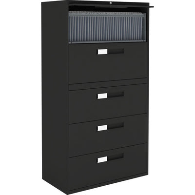 Global 9300 Series Centre Pull Lateral File - 5-Drawer (GLB93365F1HBL)