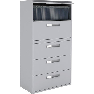 Global 9300 Series Centre Pull Lateral File - 5-Drawer (GLB93365F1HGR)