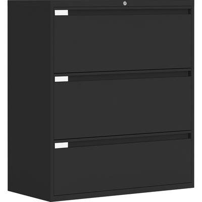 Global 9300 Series Full Pull Lateral File - 3-Drawer (GLB9336P3F1HB)