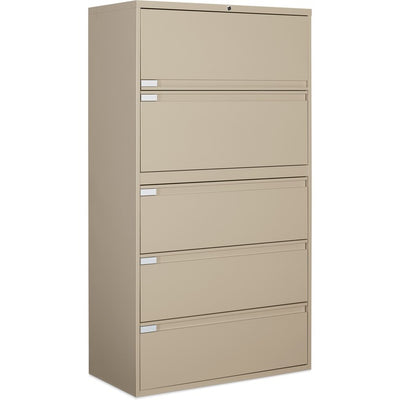 Global 9300 Series Full Pull Lateral File - 5-Drawer (GLB9336P5F1HN)