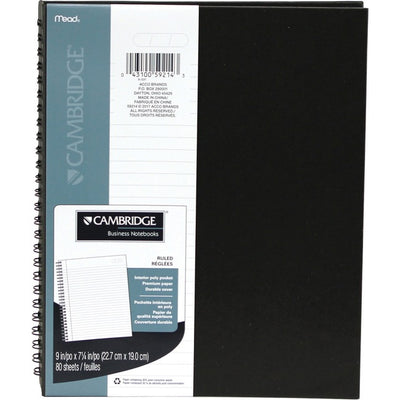 NOTEBOOK CAMBRIDGE WB H/C MED. (HLR59214)