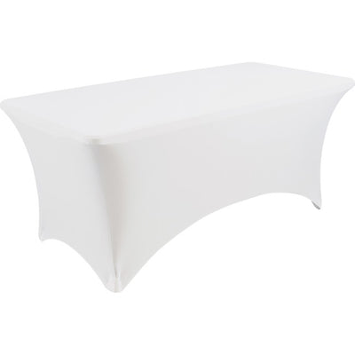 COVER,TABLE,4' WHITE STRETCH (ICE16513)