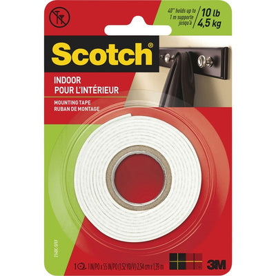 MOUNT TAPE HVY CLEAR 1"X55" (MMM214DCSFEF)